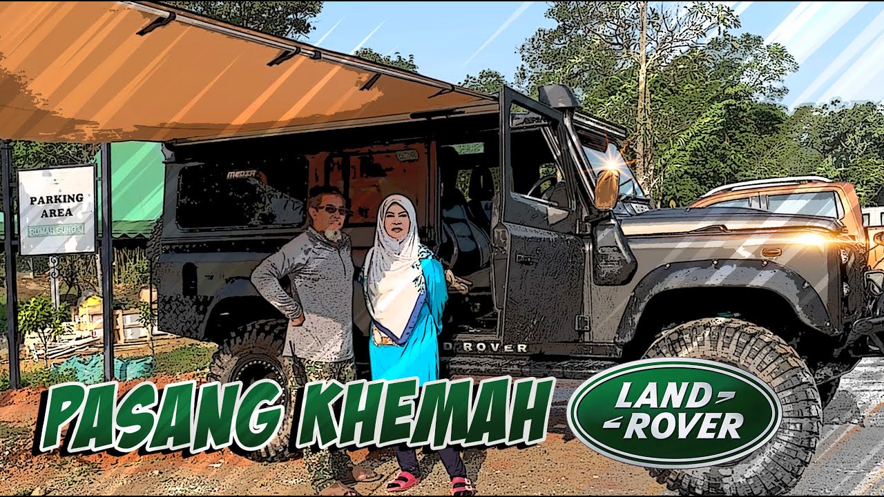Land Rover 4x4 ada khemah