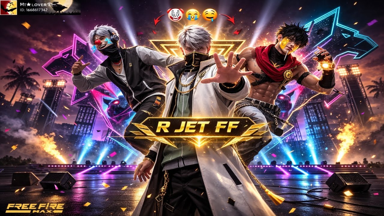 Live streaming of R JET FF#freefire max live#tamil youtuber