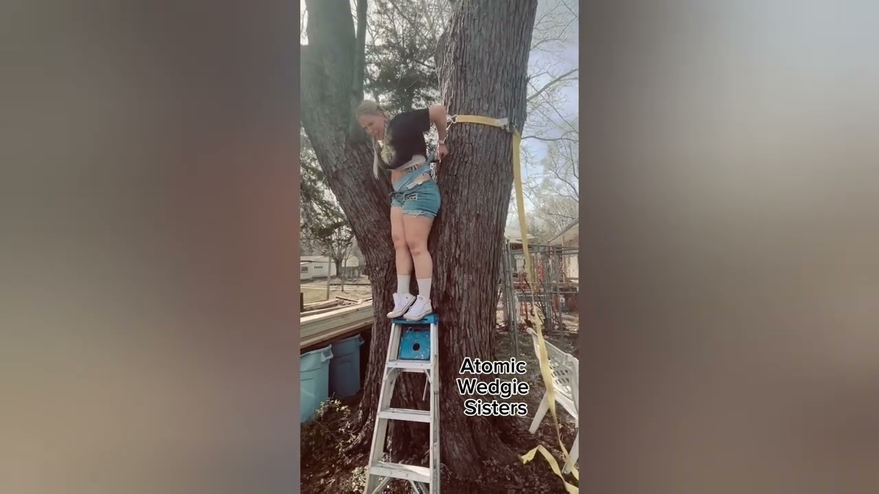 NUEVO IG + calzon chino en un arbol (Wedgie)