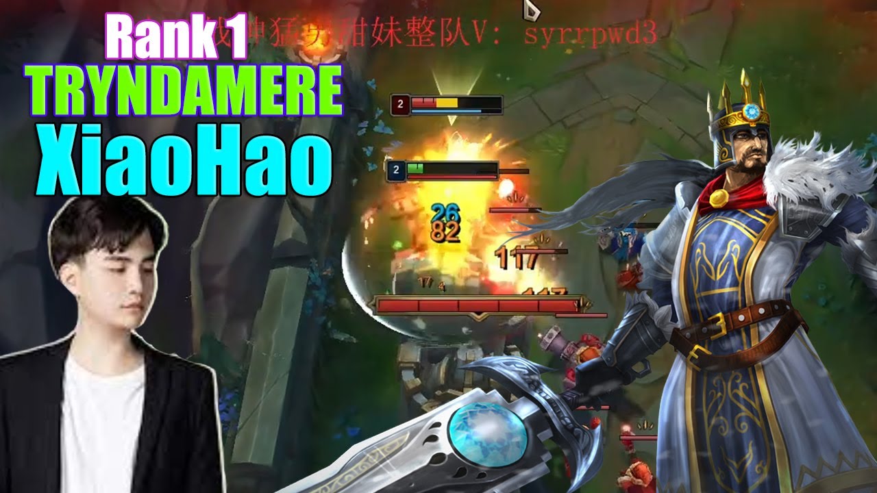 RANK 1 TRYNDAMERE – XIAOHAO HARD CARRIES VS FIORA