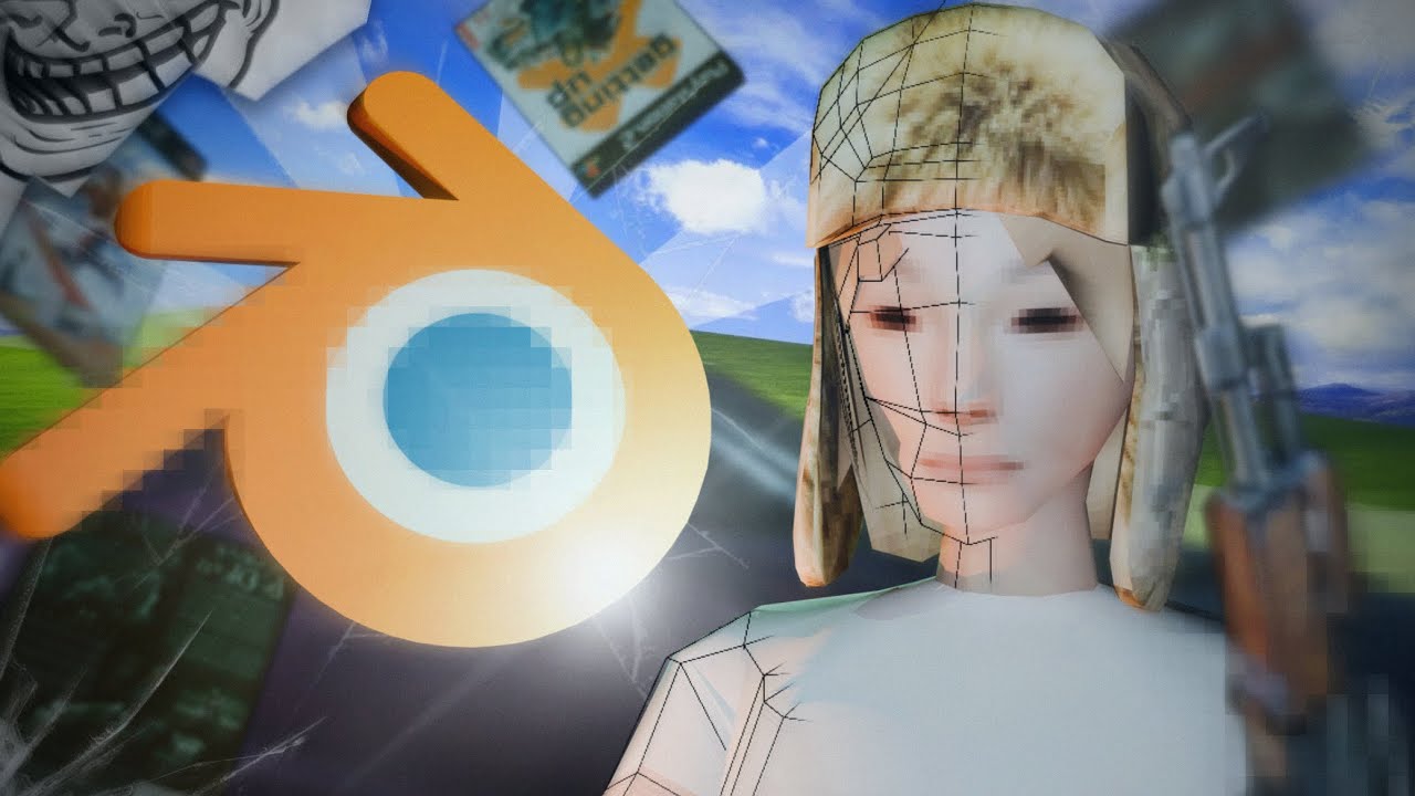 LOW-POLY ПЕРСОНАЖИ В BLENDER