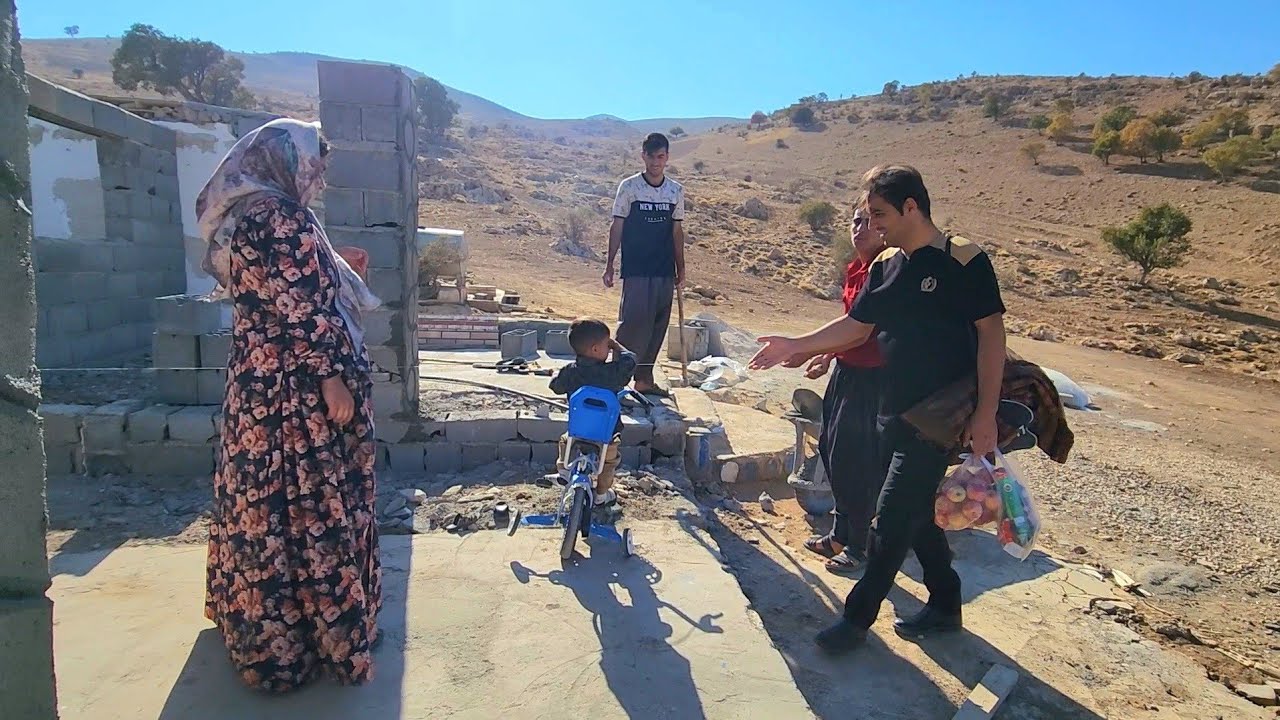 🚿🧱 Planning the bathroom and toilet of Ali's room and laying the floor by Abu