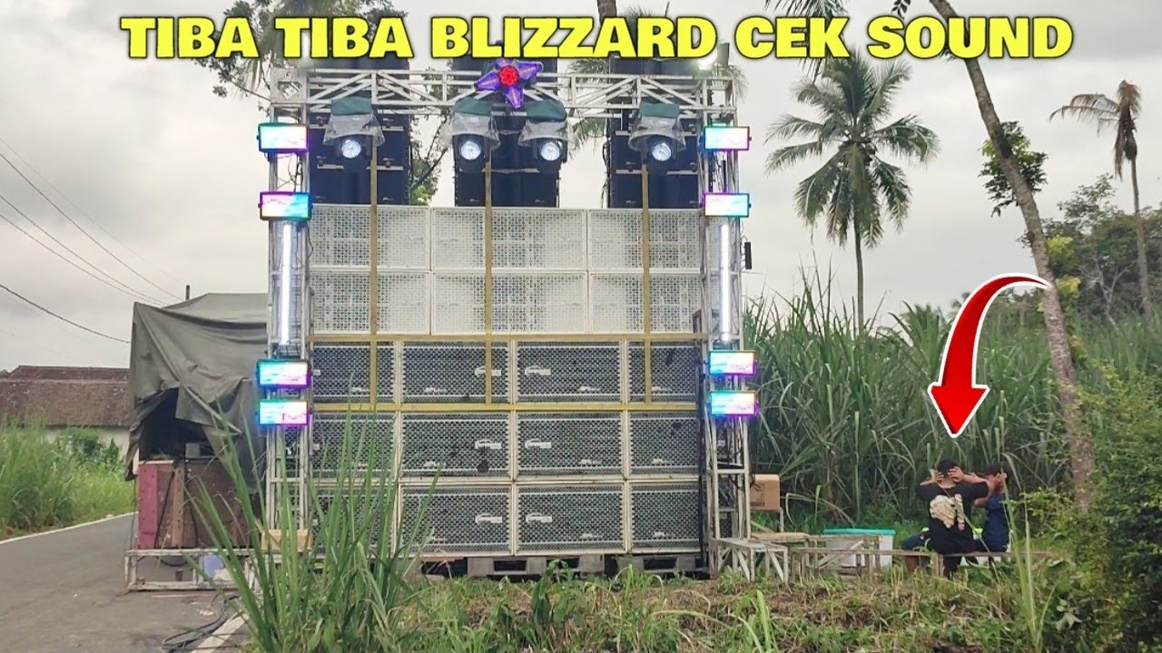 Diam diam Blizzard cek sound 12 subwoofer ampoh sekali 