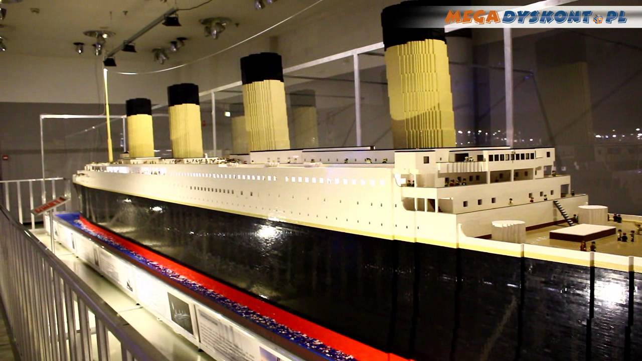 Titanic - Lego Exposition in Poland / Wystawa Lego w Polsce - MegaDyskont