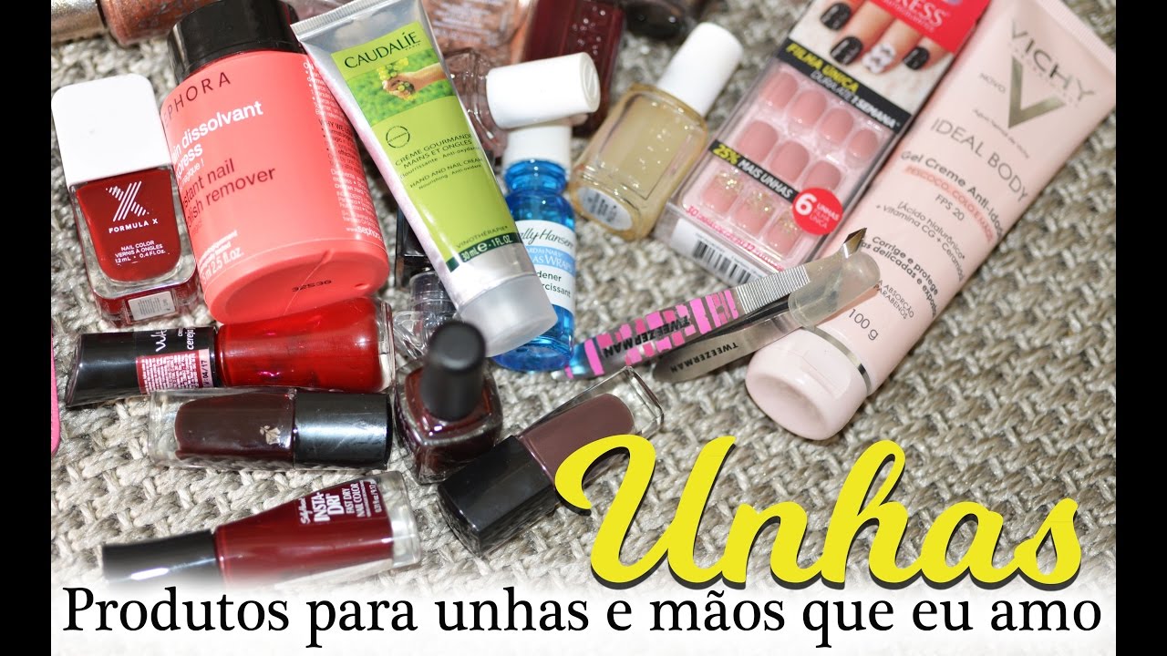 Meus produtos preferidos para as unhas | Esmalte, tratamento, ferramentas e mais.