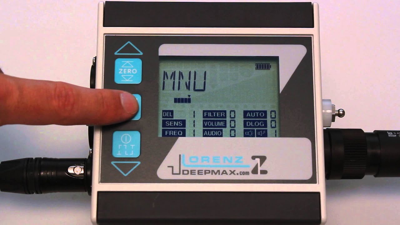 LORENZ DEEPMAX Z1 series detector operating video english