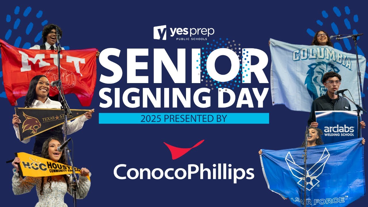 YES Prep Celebrates Senior Signing Day 2025