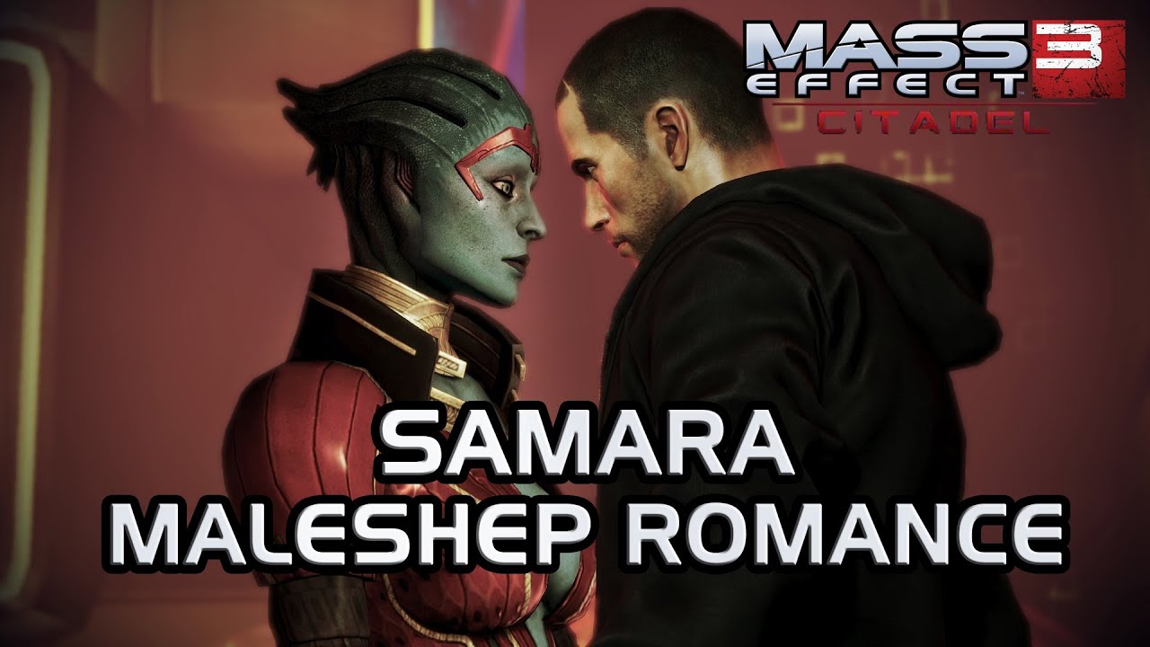 Mass Effect 3 Citadel DLC: Samara Romance (MaleShep)