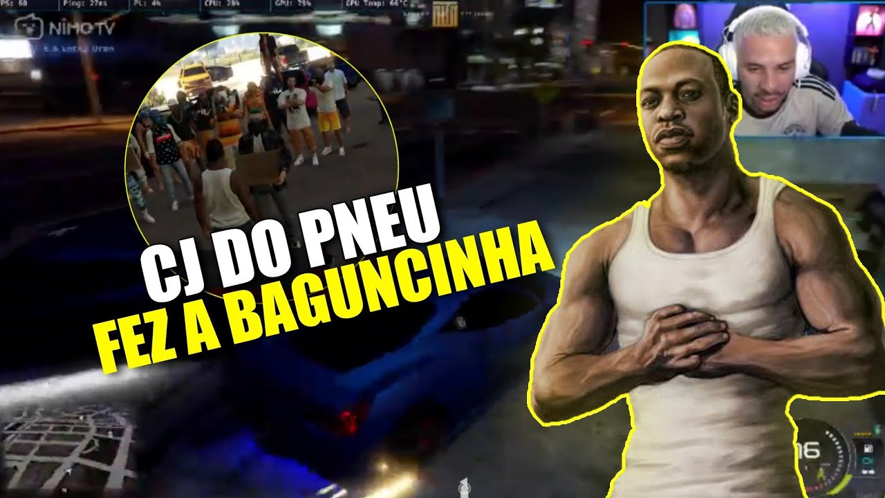 CJ DO PNEU FEZ A BAGUNCINHA ROUBOU O CARRO DO CHEFE!!  