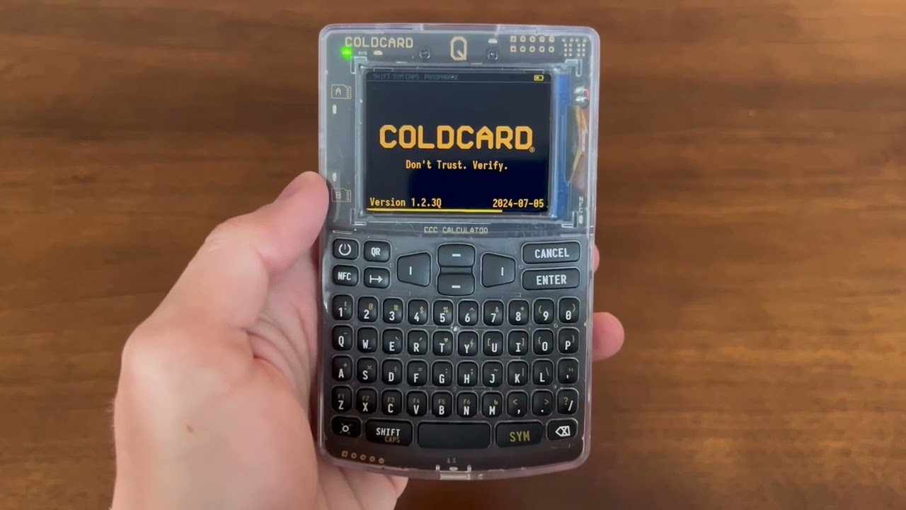 How to Enable Calculator Mode on the COLDCARD Q
