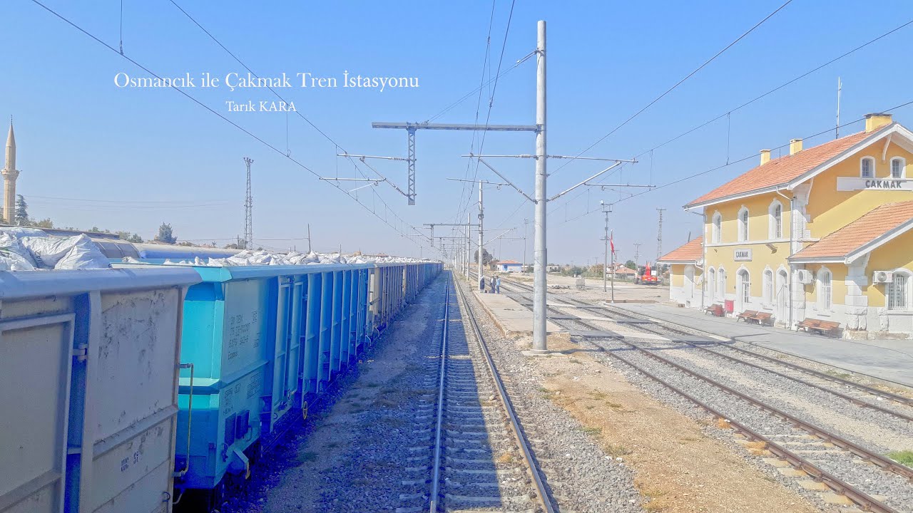Osmancık Çakmak Tren İstasyonu arası trenin ön kısmından çekim #trainjourney #travel #tren