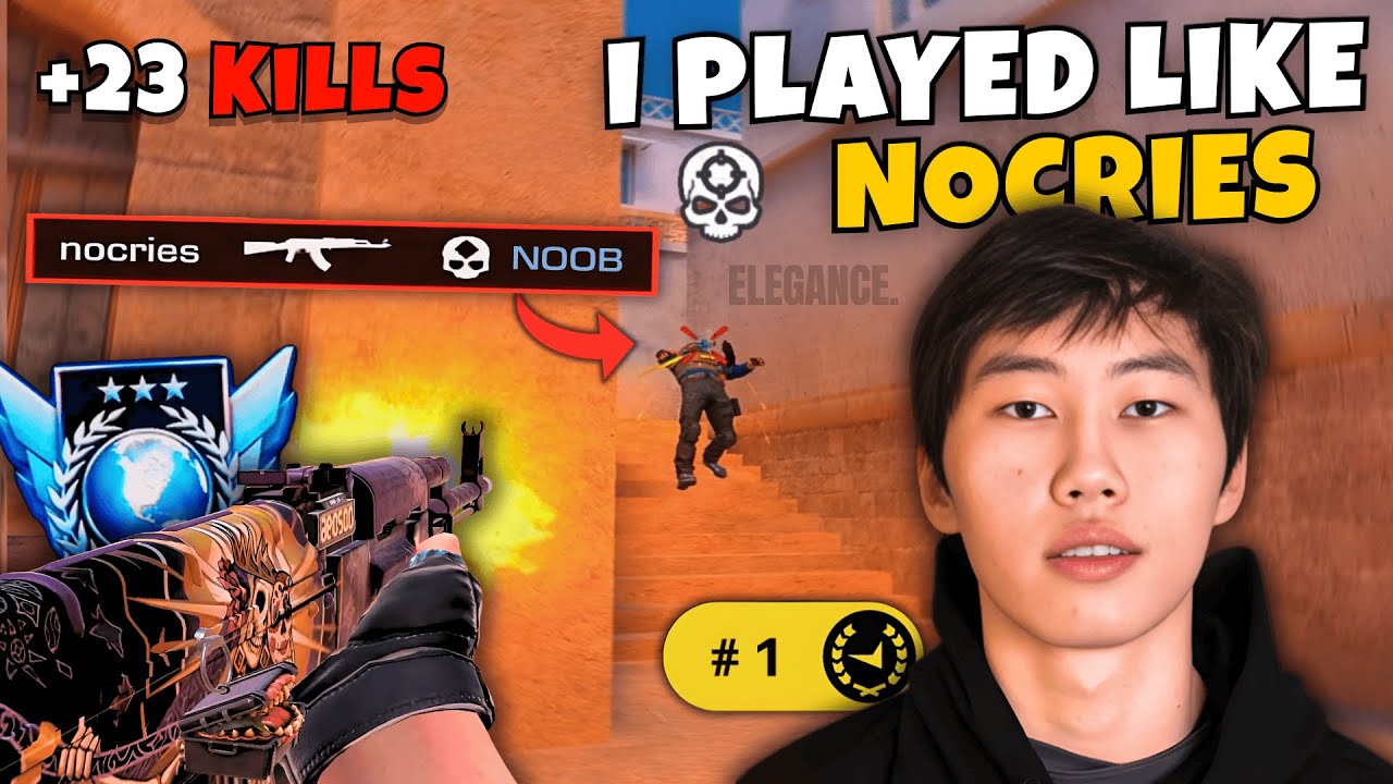 Я Сыграл Как NOCRIES В Standoff 2! (+23 Убийства) 🔥🫣 | STANDOFF 2 - 0.37.0
