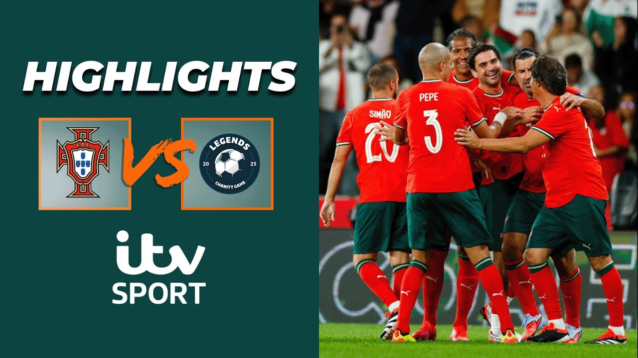 HIGHLIGHTS - Portugal Legends vs. World Legends | ITV Sport