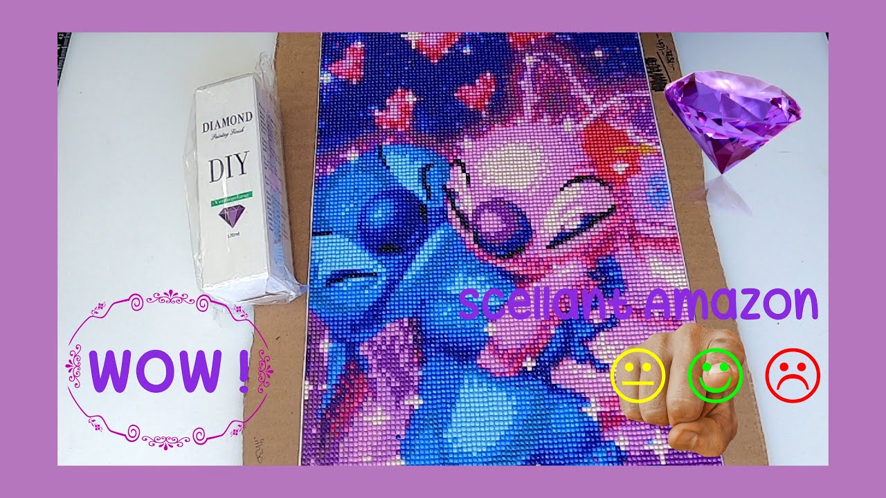 TEST Scellant Amazon Cludoo ✨ Sèchage En 30 Minutes ✨ [Diamond Painting]