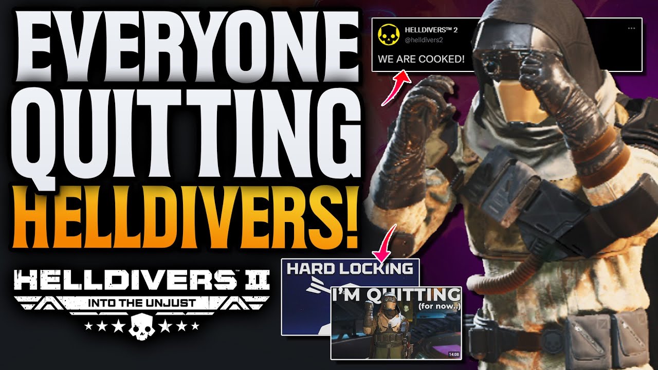 Helldivers 2 Everyone Is Quitting The Game!