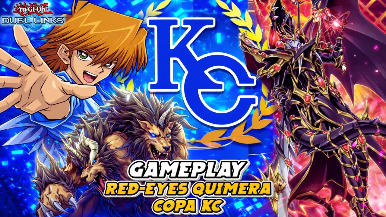 RED-EYES QUIMERA - COPA KC - DUEL LINKS #duellinks #gameplay