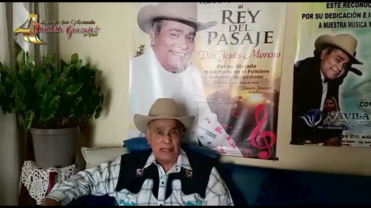 LLANEROS POR VENEZUELA EN INTIMO CON DON JESUS MORENO EL REY DEL PASAJE