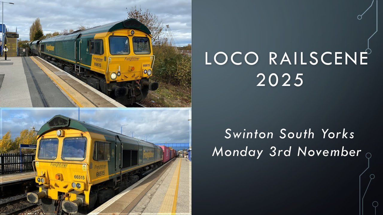 Loco Railscene 2025 - Swinton South Yorkshire 03/11/2025 and 25/11/2025