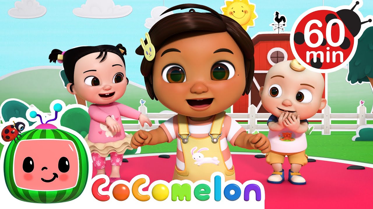Skip to my Lou! + More CoComelon Nursery Rhymes & Kids Songs | Dance Part Mix!