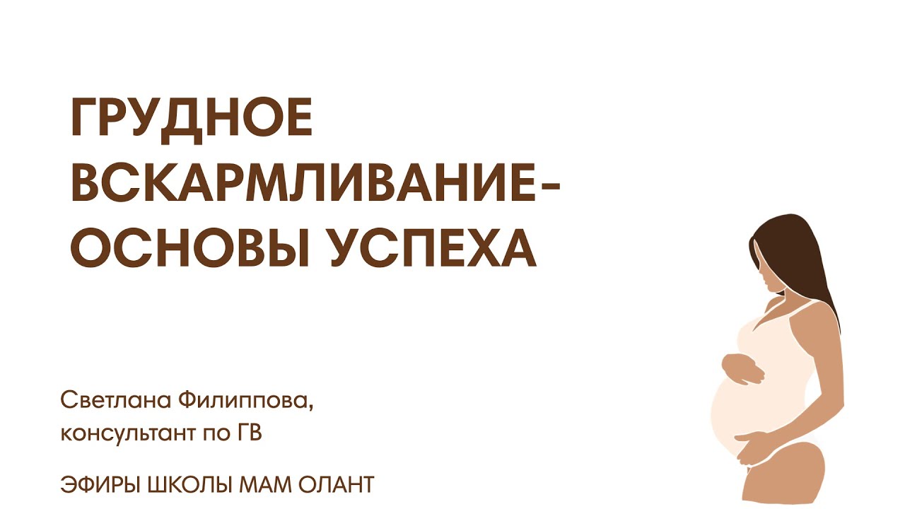 ГРУДНОЕ ВСКАРМЛИВАНИЕ - ОСНОВЫ УСПЕХА