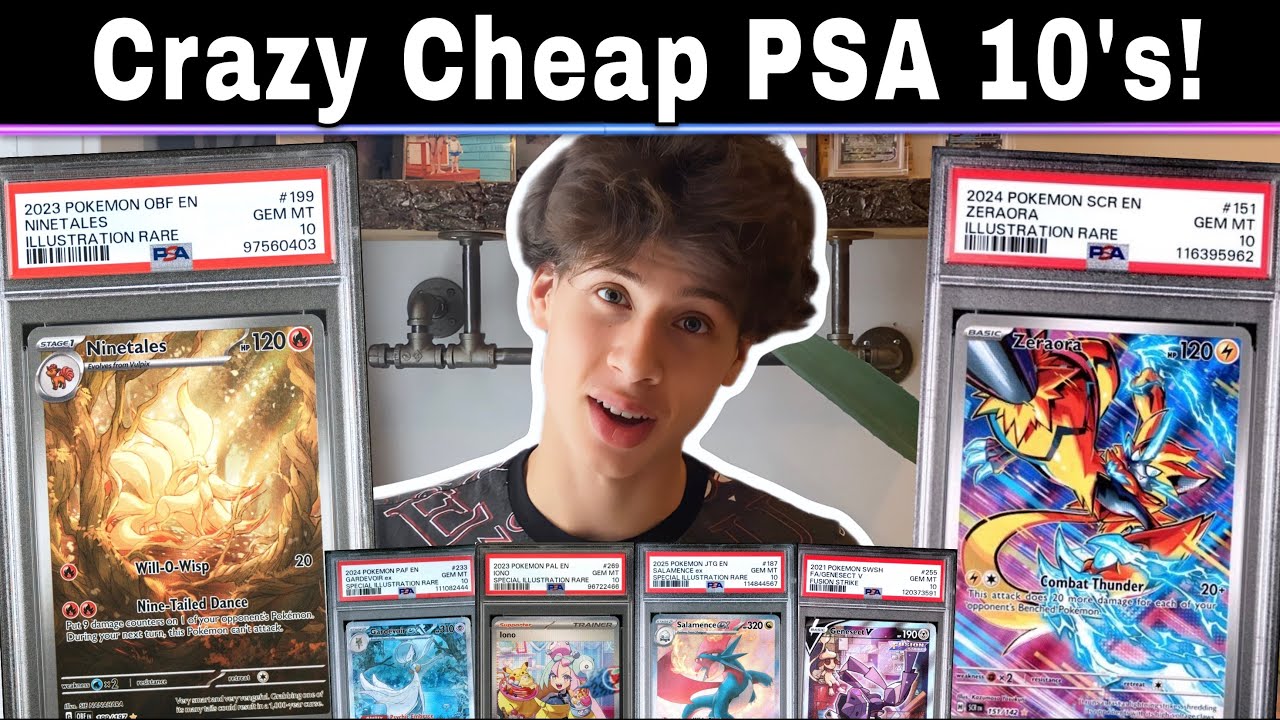 You Need to Invest In These PSA 10 Pokemon Cards!