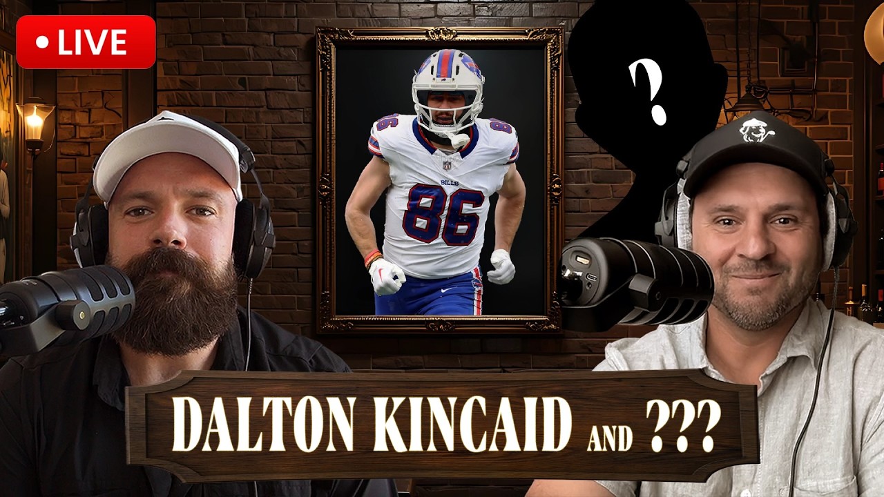LIVE!🔴Bills TE Dalton Kincaid On his 4th Year w/Buffalo, Offszn Plans & A Special Guest Joins!
