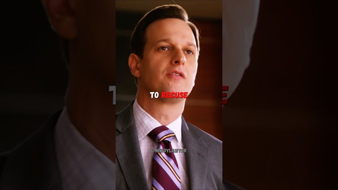 Lawyer asks judge to recuse himself🥶| The good wife #shorts #tvshow #lawyer
