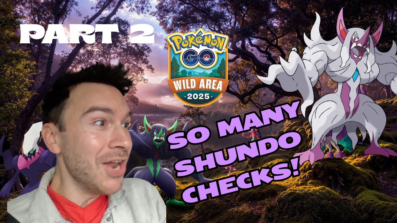 WILD AREA Day 2 in #PokemonGO! Shundo Checks!!