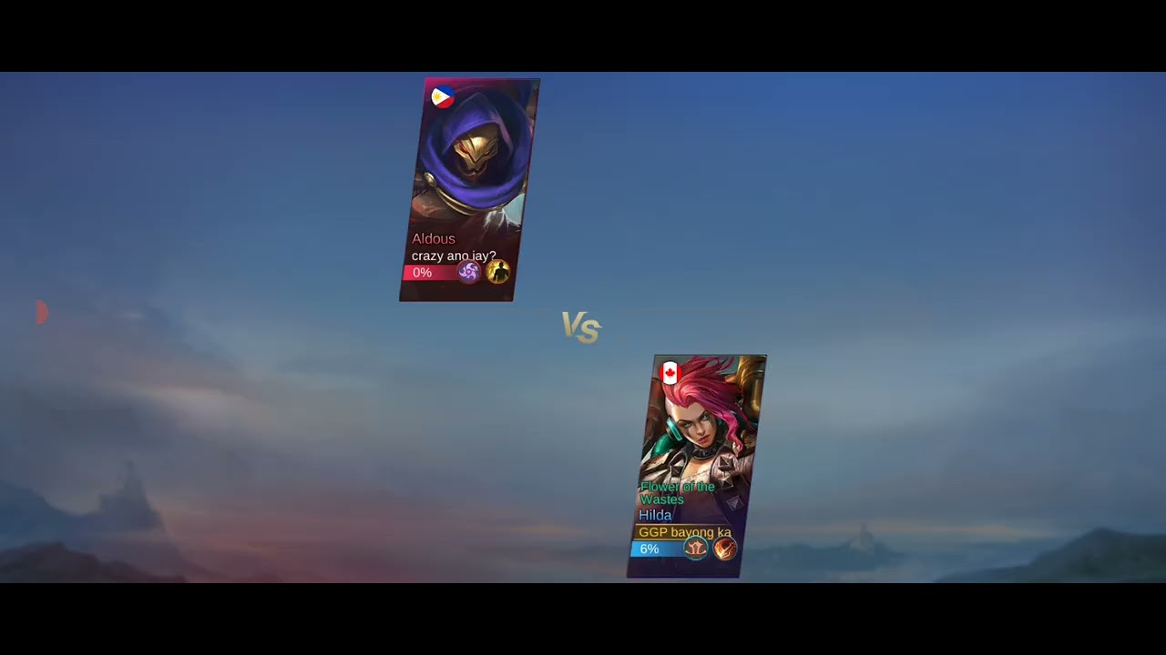 Hilda 1 vs Aldous 0 sabayan walang takbuhan gameplay now 