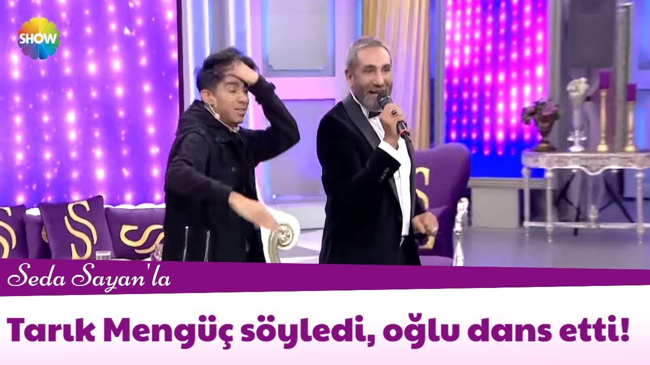 Tarık Mengüç söyledi, oğlu dans etti!