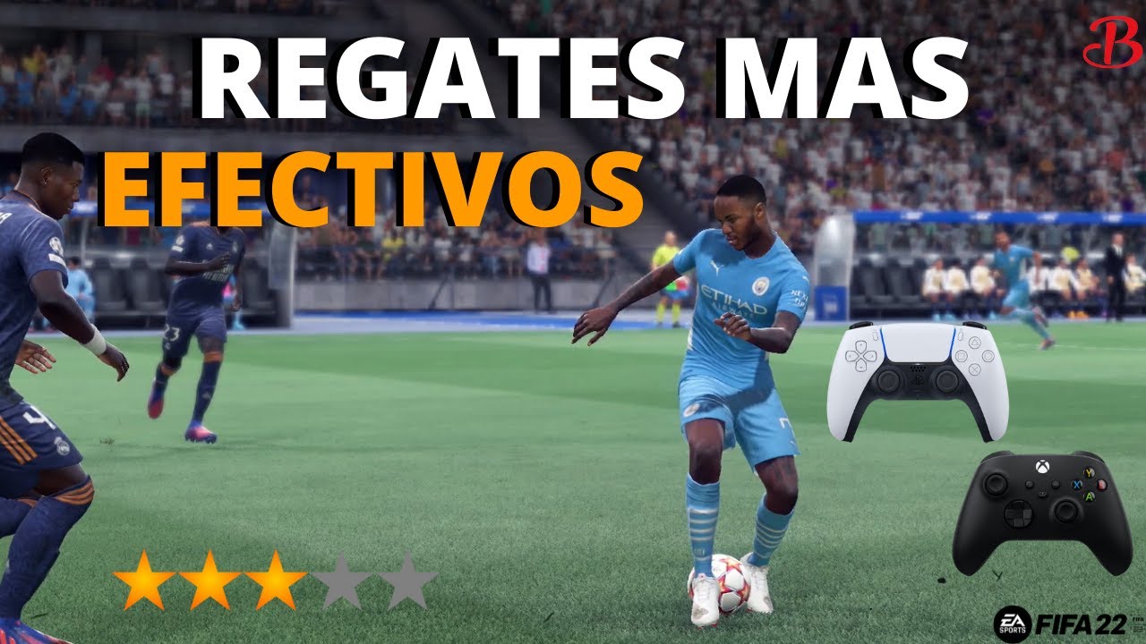 Los REGATES MAS EFECTIVOS 22 Tutorial | Regates MAS efectivos FIFA 22 3 skills | Regates FIFA 22 🎮⚽