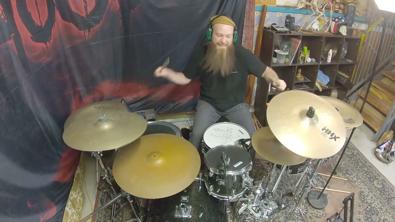 Primus - Too Many Puppies - DRUM COVER Zac Webster-Adams.