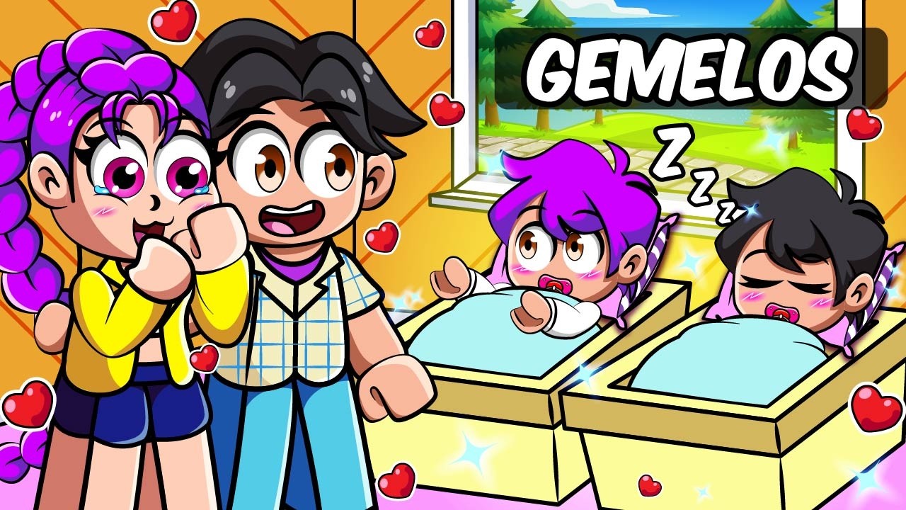 JINU y RUMI son PADRES de GEMELOS en ROBLOX!😍💙