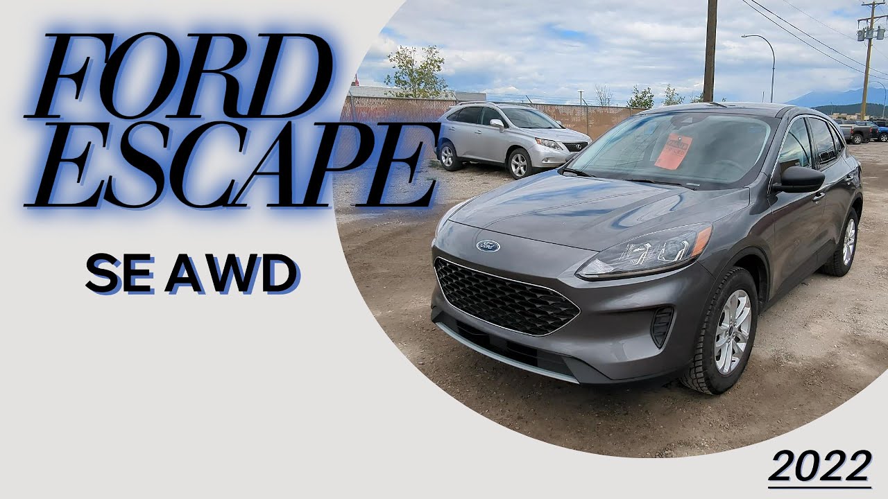 2022 Ford Escape SE Review: Comfort, Technology, and Performance in One!