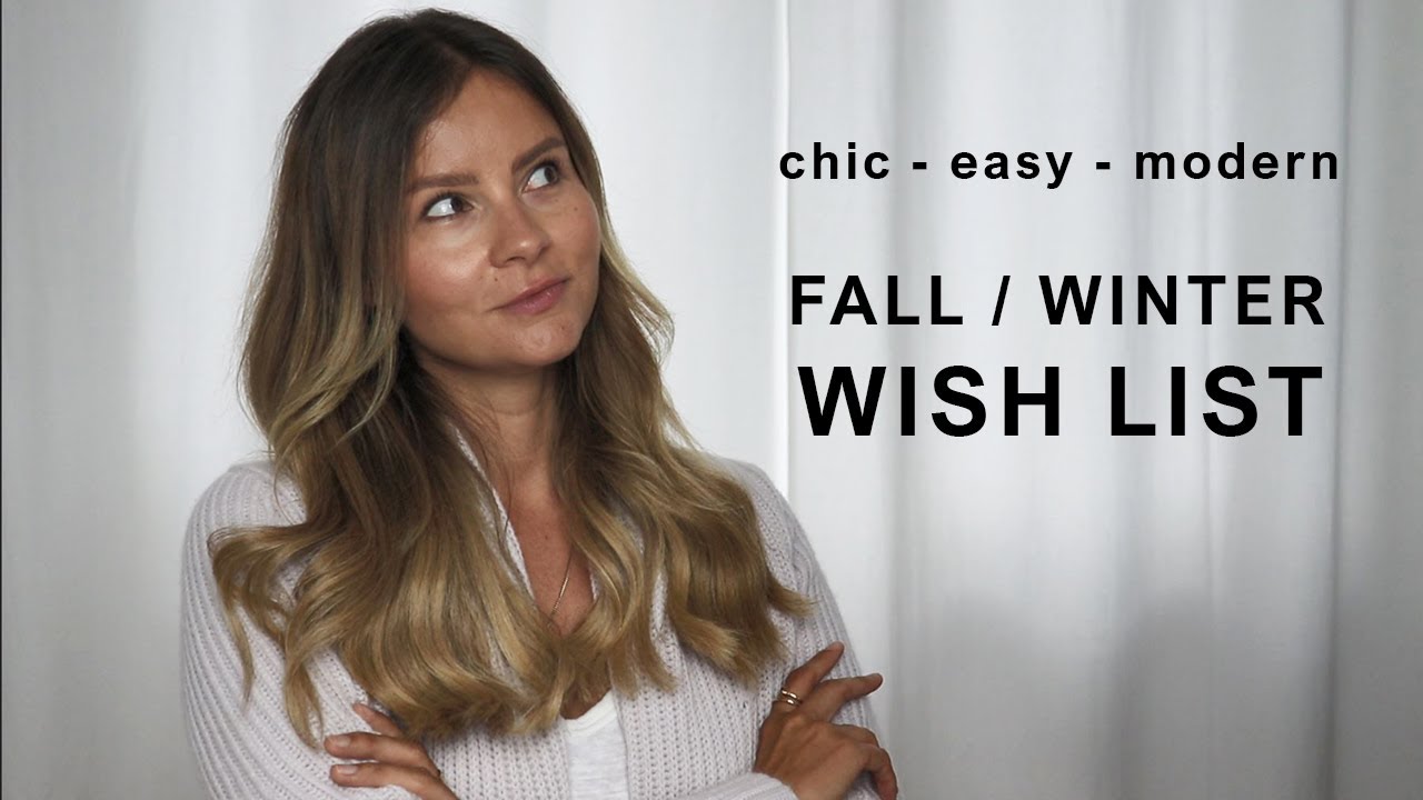 Fall / Winter Luxury Whist List 2020 // the geek is chic