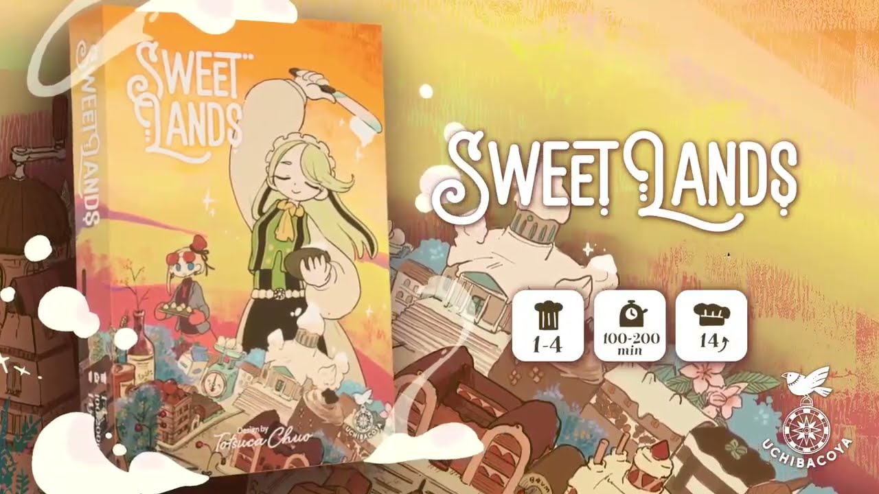 《Sweet Lands 甜蜜國度 繁體中文》美術如同散文詩般優雅的德策！
