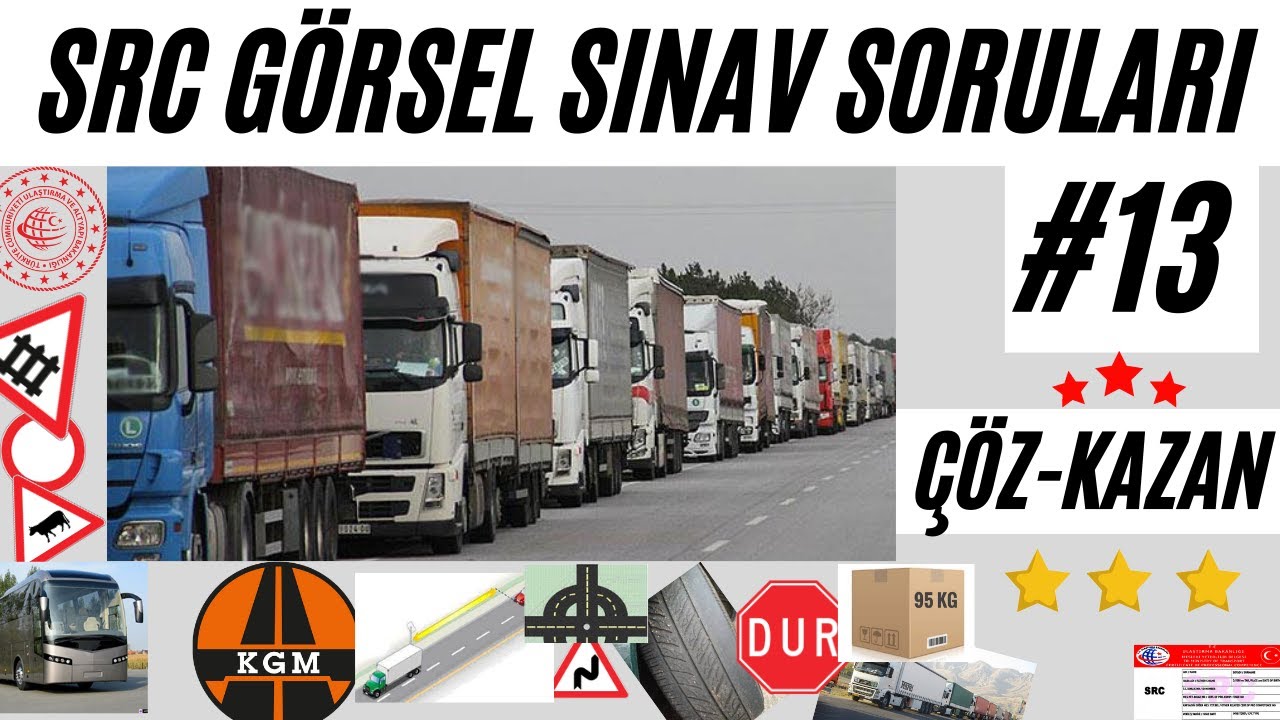 SRC GÖRSEL (UYGULAMA) SORU VE CEVAPLARI #13 / SRC UYGULAMALI SINAV  SORULARI - SRC GÖRSEL SORULAR