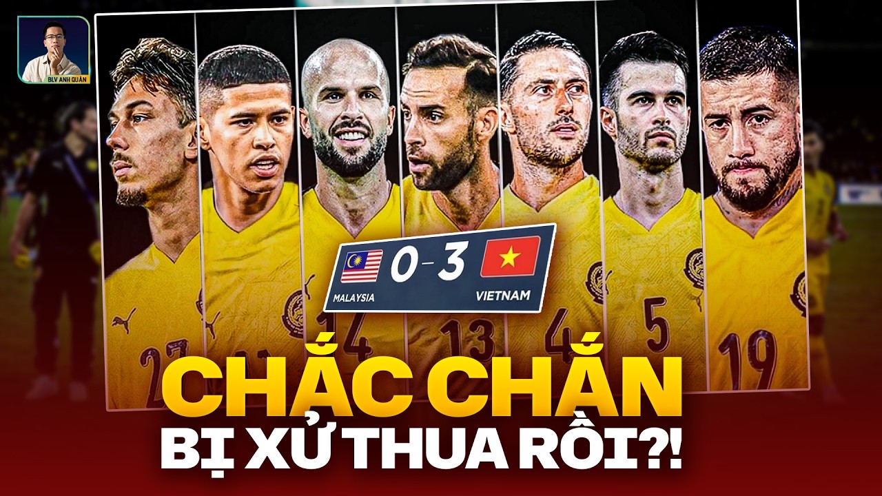 NÓNG: 7 CẦU THỦ NHẬP TỊCH LẬU TIẾP TỤC TRẢ CÁI GIÁ ‘ĐẮNG NGẮT’, NHƯNG MALAYSIA CÒN BẢN ÁN NẶNG HƠN…