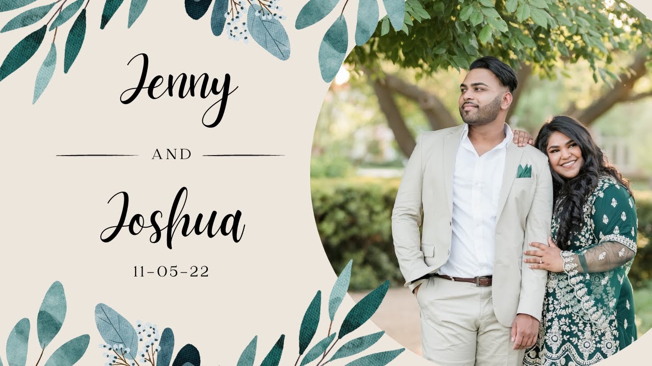 LIVE Wedding Ceremony of Jenny and Joshua | 11.05.22 | 02:00PM CDT