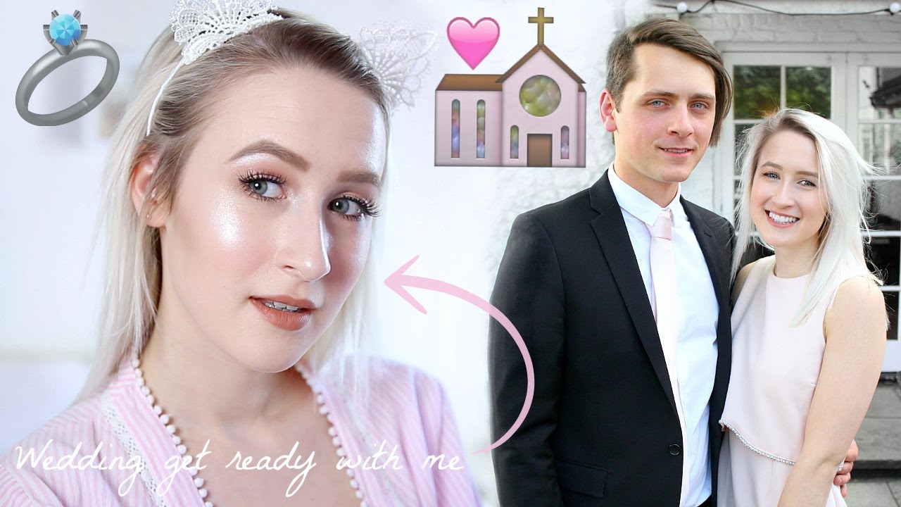 WEDDING GET READY WITH ME (Makeup, Hair, Outfit) | Sophie Louise