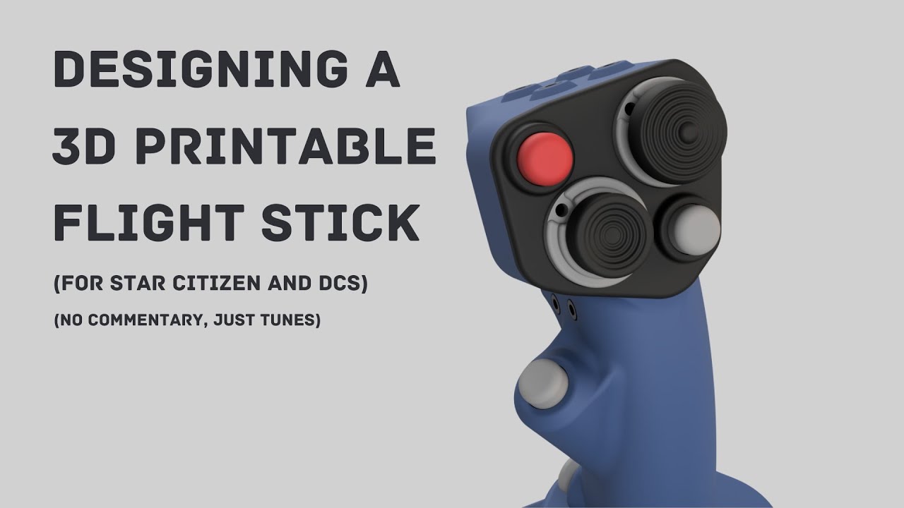 Designing A Custom Flight Stick For Star Citizen and DCS