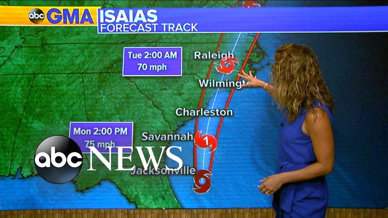 Tropical Storm Isaias continues on US path l GMA