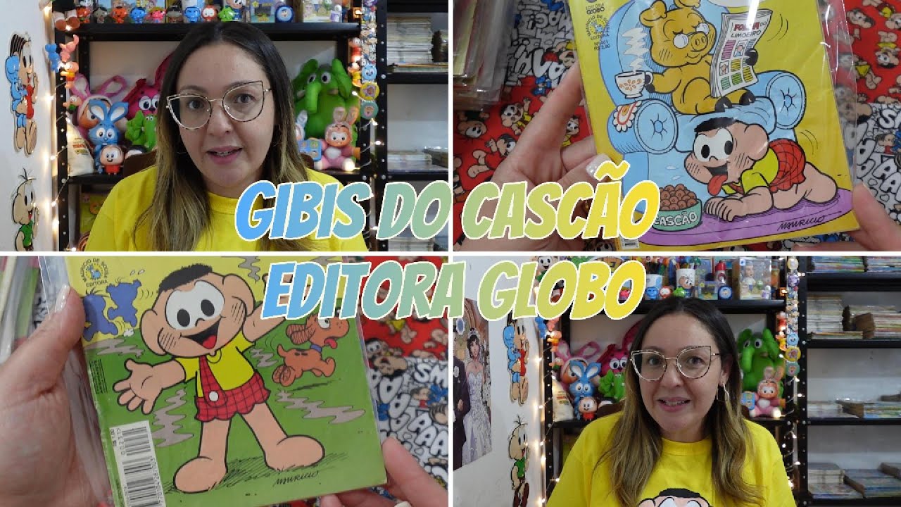 GIBIS  DO CASCÃO EDITORA GLOBO