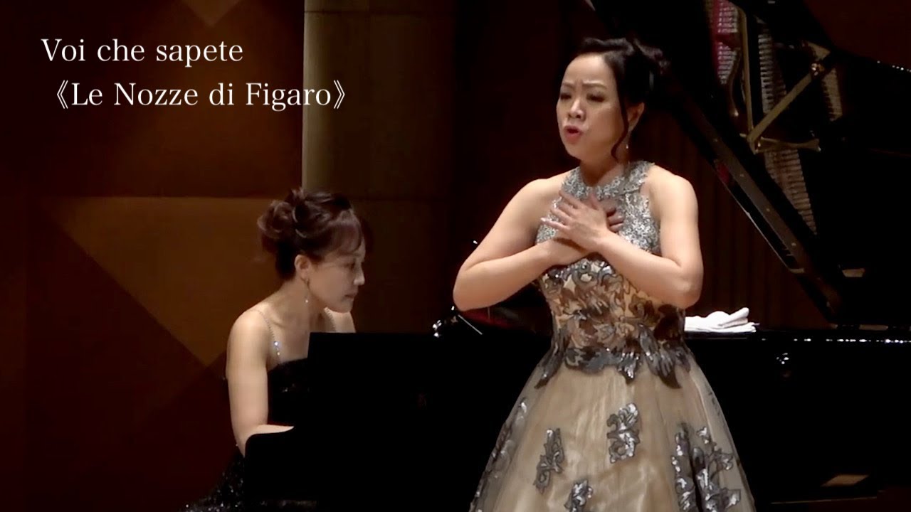 “Voi che sapete” 《Le Nozze di Figaro》　 “恋とはどんなものかしら” オペラ《フィガロの結婚》より　Mez 但馬 由香