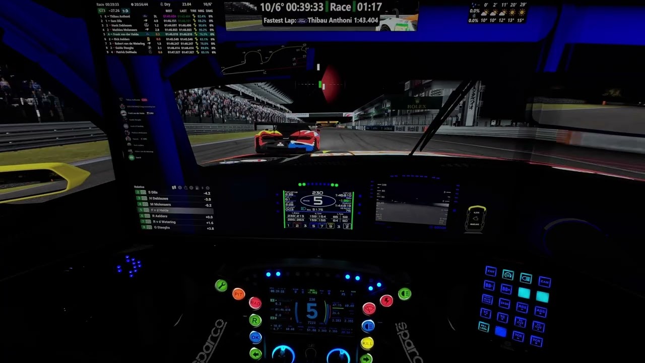 LMU 4K POV United Lowlands Simracing 45 mins LMGT3 race @ Fuji WEC race 2