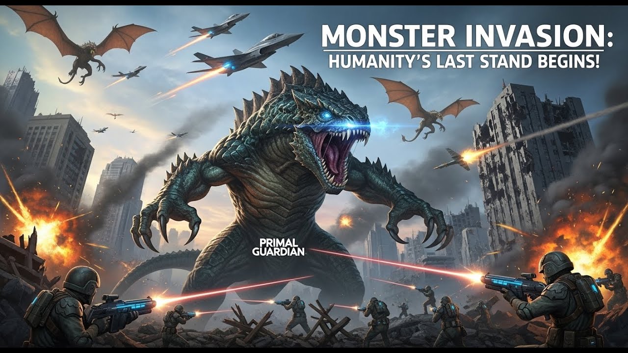 Monster Invasion: Humanity's Last Stand Begins! | Primal Guardian