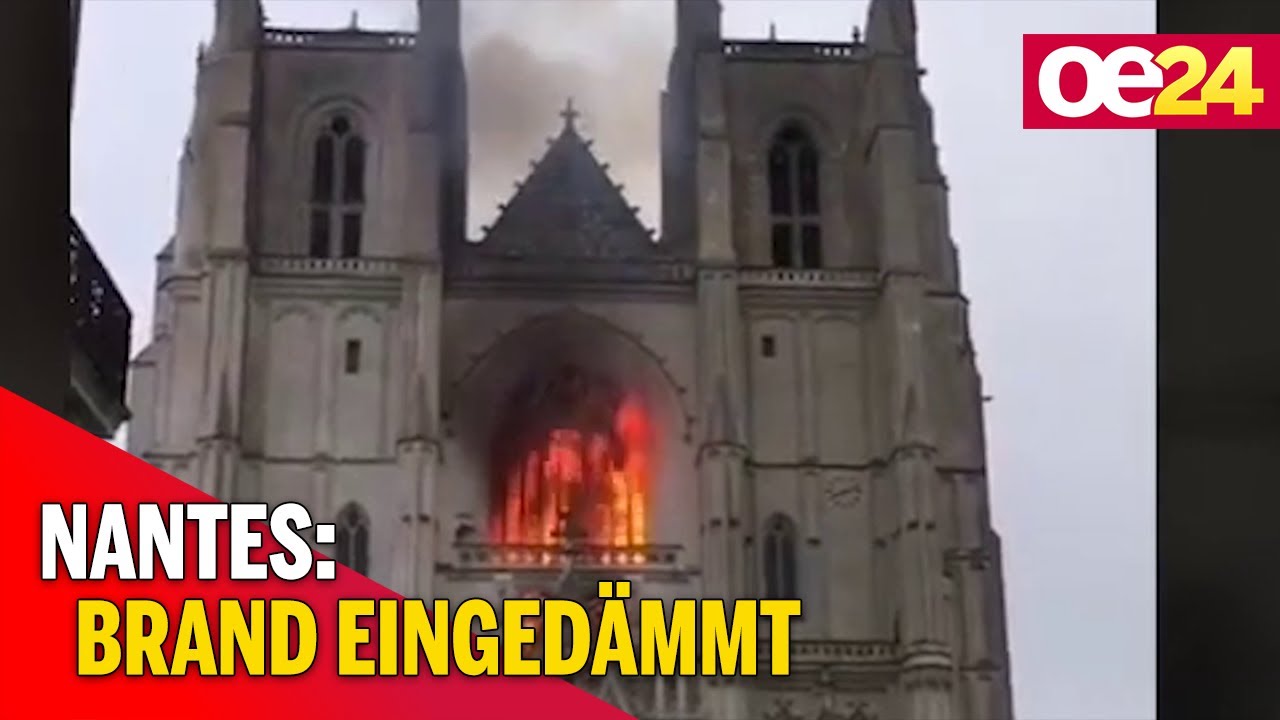 Nantes: Brand in Kathedrale eingedämmt