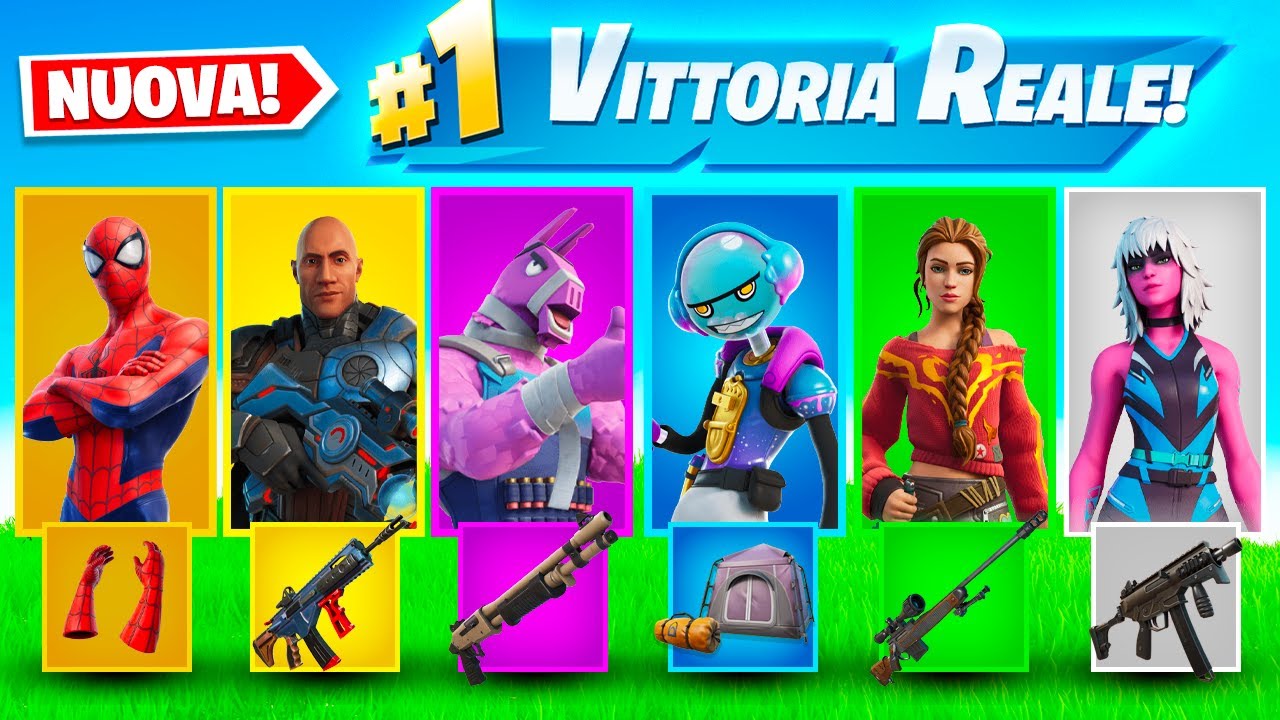 Ho VINTO la Random Skin del CAPITOLO 3 Challenge! Fortnite ITA!
