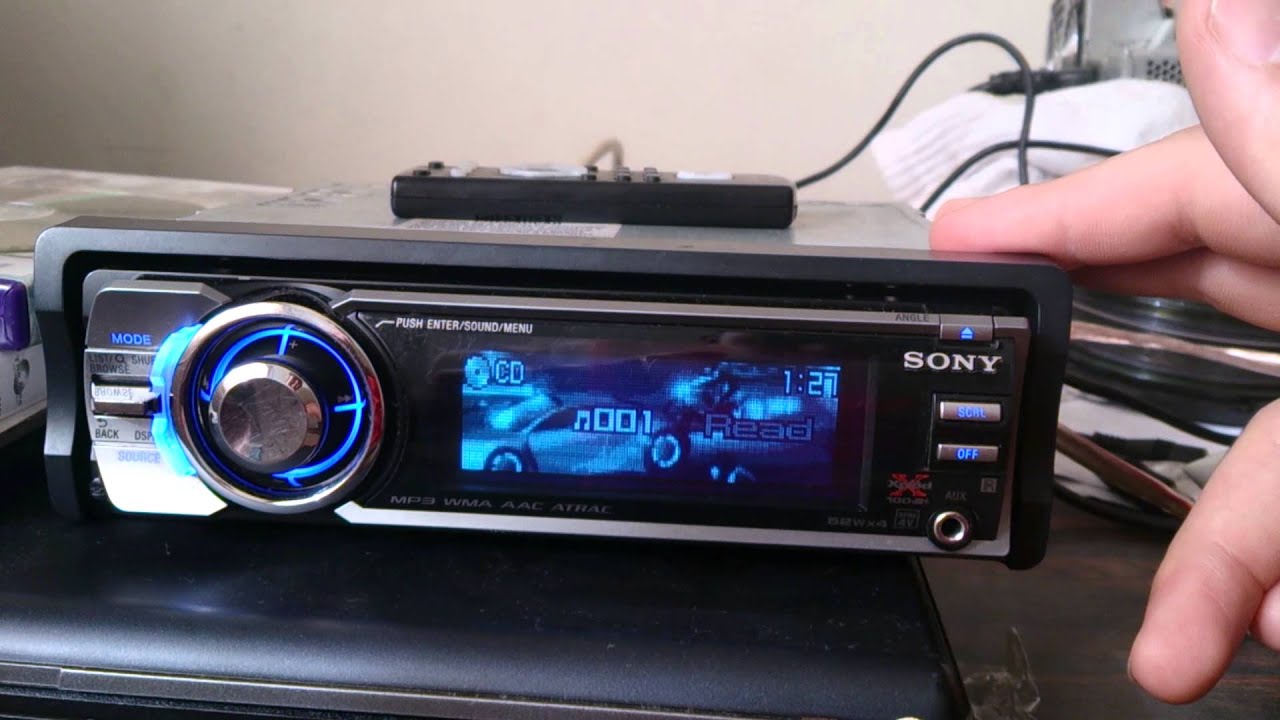 CD Player Sony CDX-GT927UX