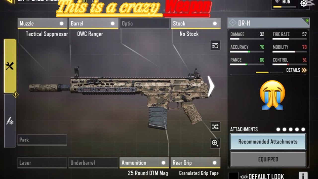I used to hate this gun…but I used it — and? | best 10Y/O in codm
